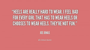 Quotes About Girls And Heels