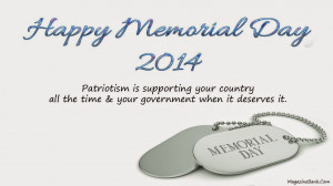 Happy Memorial Day 2014 Wishes Greetings Cards With Quotes Sayings