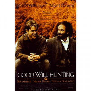 Good Will Hunting Matt Damon Robin Williams Movie Poster 27x40