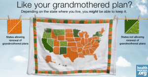 older newer like your grandmothered health plan in majority of states ...