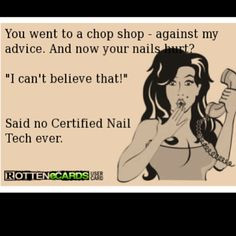 Nail Tech Humor