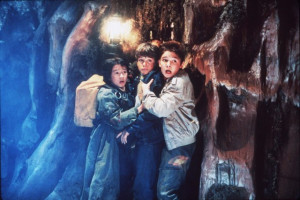 Still of Corey Feldman and Jonathan Ke Quan in The Goonies (1985)