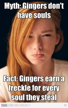love red hair but still i love ginger jokes More
