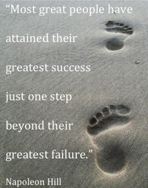 Napoleon hill, quotes, sayings, great, success, failure