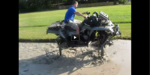OMG! Mud Hole Challenge?! Piece of Cake for the Biggest ATV in the ...