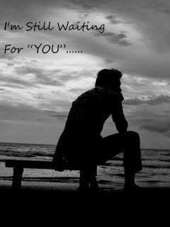 Am Still Waiting For You Alone Sad Boy Mobile Wallpaper