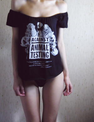 Against Animal Testing Quotes Last one against animal