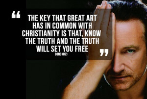 Bono over kunst en de kerk