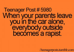 HAHAHAHA, automatically lock the doors! Especially if you were my moms ...