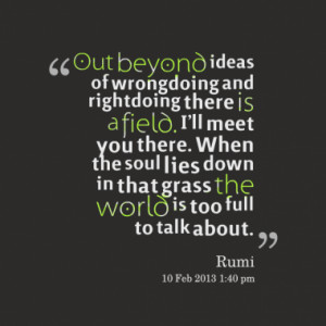 Quotes About: rumi