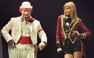 Taylor Swift asegura que su relación con Ed Sheeran es perfecta