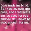Love Blind Quotes