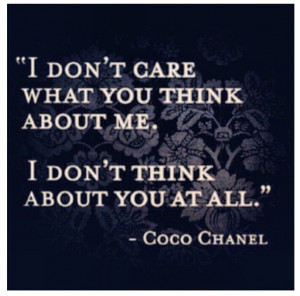 Coco Chanel Quotes And Sayings