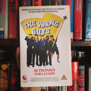 THE WRONG GUYS, on the New World label. #tapefinds