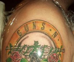 26 Photos of the 25 Guns and Roses Tattoo | Pictures and Images