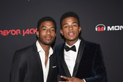 Ian Jackson and brother Trevor Jackson attends Trevor Jackson 39 s