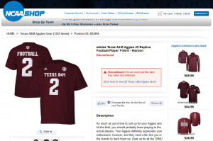 So while the NCAA is investigating whether or not Johnny Manziel sold ...