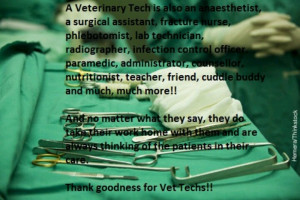 Veterinary Technician Quotes Veterinary technician