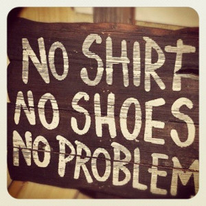 No Problems...