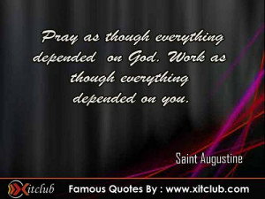 15 Most Famous Quotes By Saint Augustine