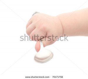 These are some of Stock Photo Playful Baby Spoon Feeding His Mother ...
