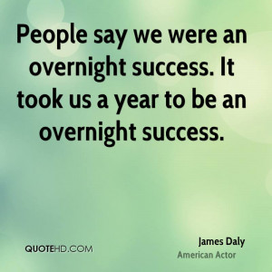 James Daly Success Quotes