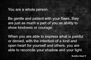 Being a whole person