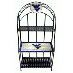 West Virginia University WV Baker's Rack Kitchen Furniture