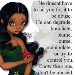 Know The Signs Of Abuse