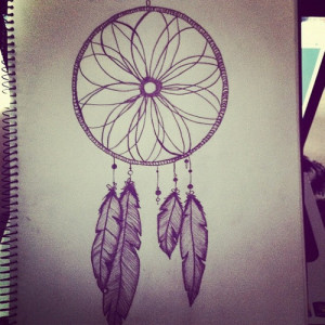 drawing, dream catcher, picture