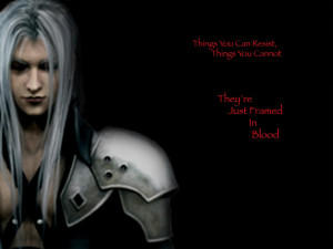 Sephiroth Wallpaper I made Background