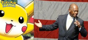 Did Herman Cain End the GOP Debate With a Line From Pokemon