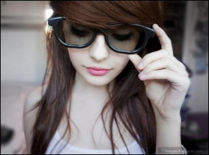 Beauty, preety, girl, cute, glasses