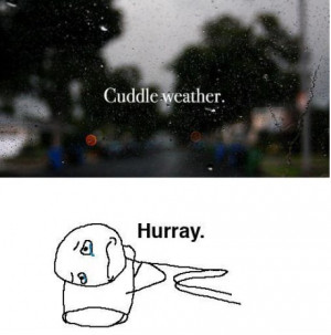 funny memes cuddle weather again
