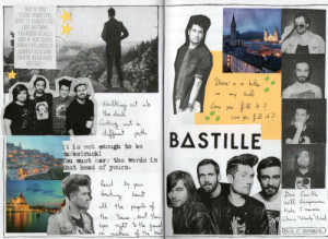 music song lyrics woody Band collage Laura Palmer Bastille dan smith ...