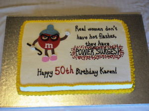 ... Old Birthday Cake Quotes ~ Old lady M&M Character — Birthday Cakes