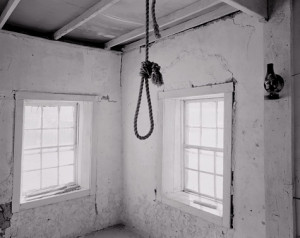 Noose, Shakespeare, New Mexico. Limited edition black and white ...