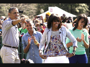 photo | Barack Obama, Malia Obama, Michelle Obama, Sasha Obama
