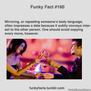 ... , Or Repeating Someone’s Body Language, Often Impresses A