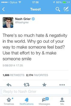 Nash got that inspiration flow going on. More