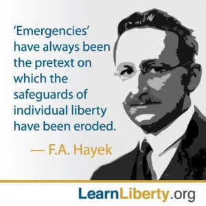 Emergencies' have always been the pretext on which the safeguards of ...