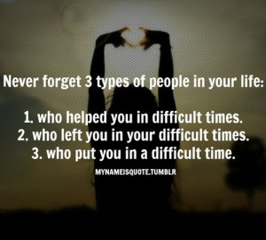 ... types of people in your life... #quotes #never #forget #difficult