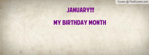 january my birthday month Pictures