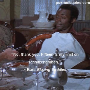 Funny Quotes From Blazing Saddles
