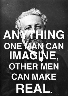 People I admire #2 Jules Verne Great imagination! So much knowledge ...