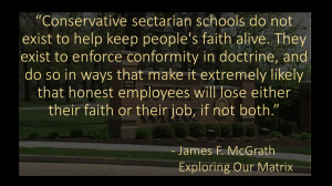 Conservative sectarian schools quote