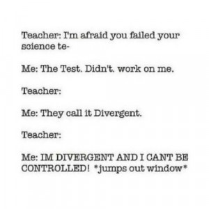 They call it Divergent.