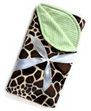 Giraffe Baby Blanket