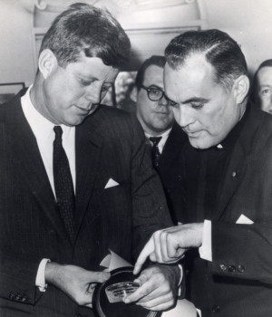 President John F. Kennedy, Rev. Theodore M. Hesburgh