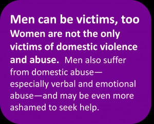Domestic Violence. Against Men?